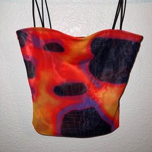 Poster Grl
HEATIN' UP MESH TANK